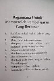 Stratergi Menghadapi Peperiksaan - Image 4