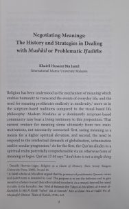Negotiating Meaning: Engagement with Problematic or Contradictory Hadiths in Medieval and Modern Times - Image 5