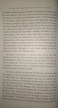 The Mystical Doctrine of Abū Ṭālib al-Makkī as Found in His Book Qūt al-Qulūb - Image 8