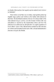 The Unpublished Letters of Muhammad Asad - Image 6
