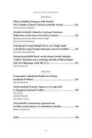 Negotiating Meaning: Engagement with Problematic or Contradictory Hadiths in Medieval and Modern Times - Image 3